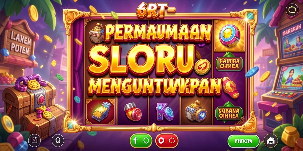 Tampilan gameplay menarik dari slot 6RT yang memikat.