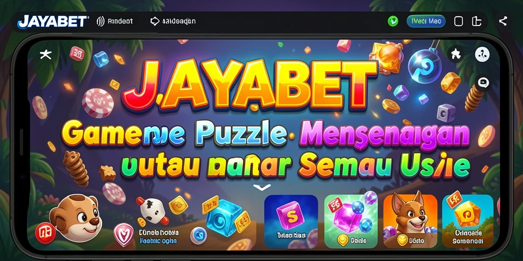 Tangkapan layar gameplay <strong>JAYABET</strong> menampilkan teka-teki yang menarik dan warna-warni.