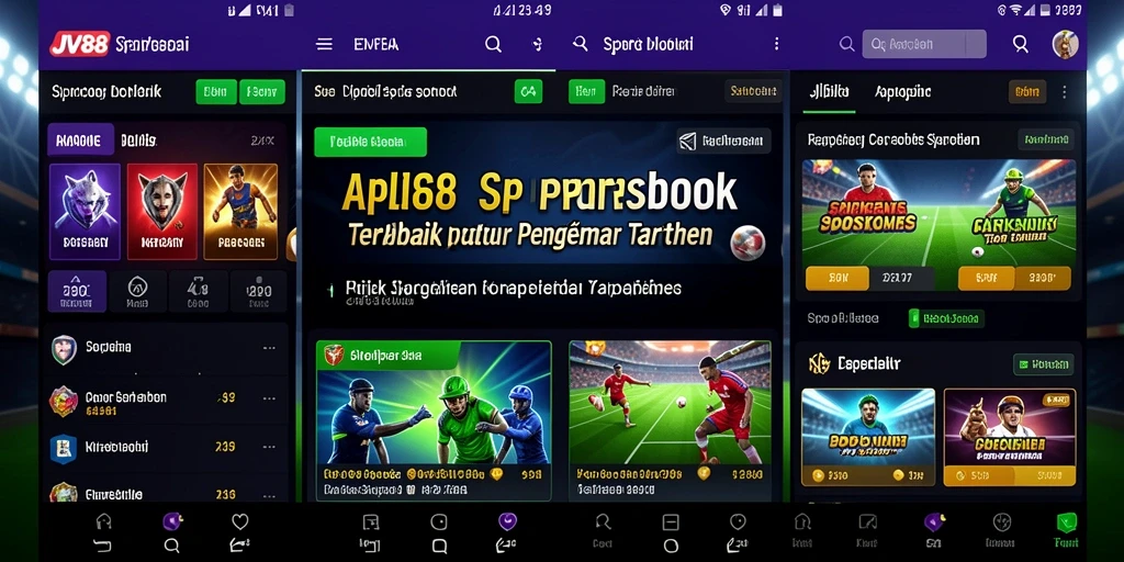 Screenshot utama JV88 menunjukkan antarmuka pengguna yang menarik dan intuitif.