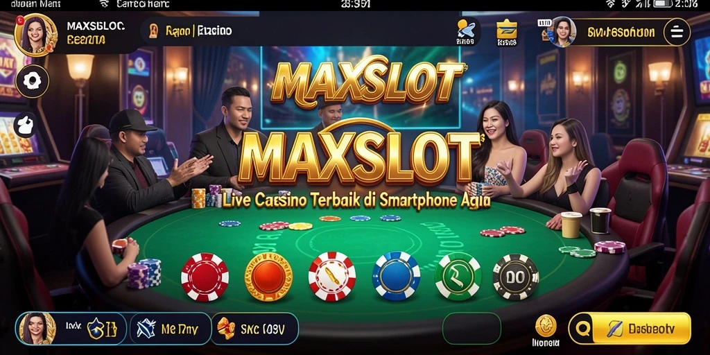 Gameplay menarik dari MAXSLOT di Live Casino.