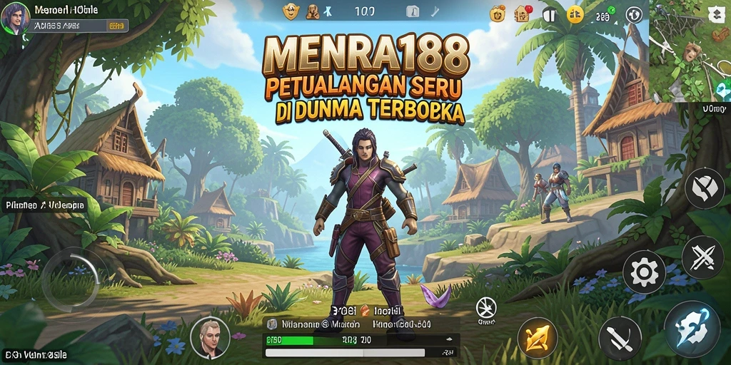Gameplay seru di dunia terbuka MENARA188, petualangan tak terduga!