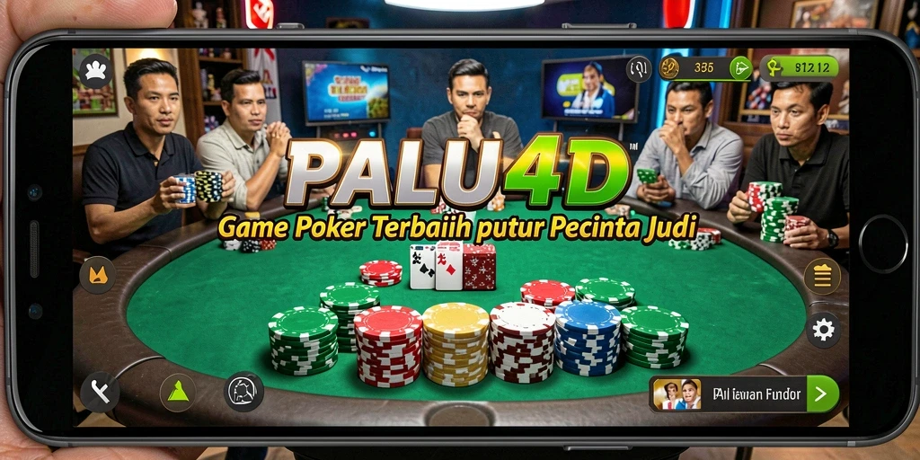Tampilan gameplay menarik dalam PALU4D dengan atmosfer Poker yang nyata.
