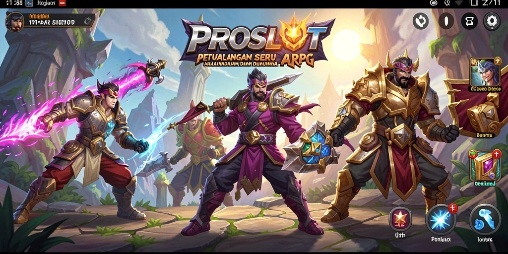 Gameplay seru dengan grafik menawan di PROSLOT.