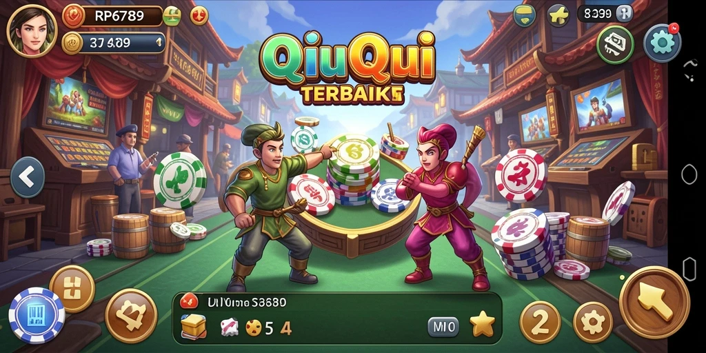 Gameplay menarik QiuQiu dalam RP6789 dengan interaksi seru.