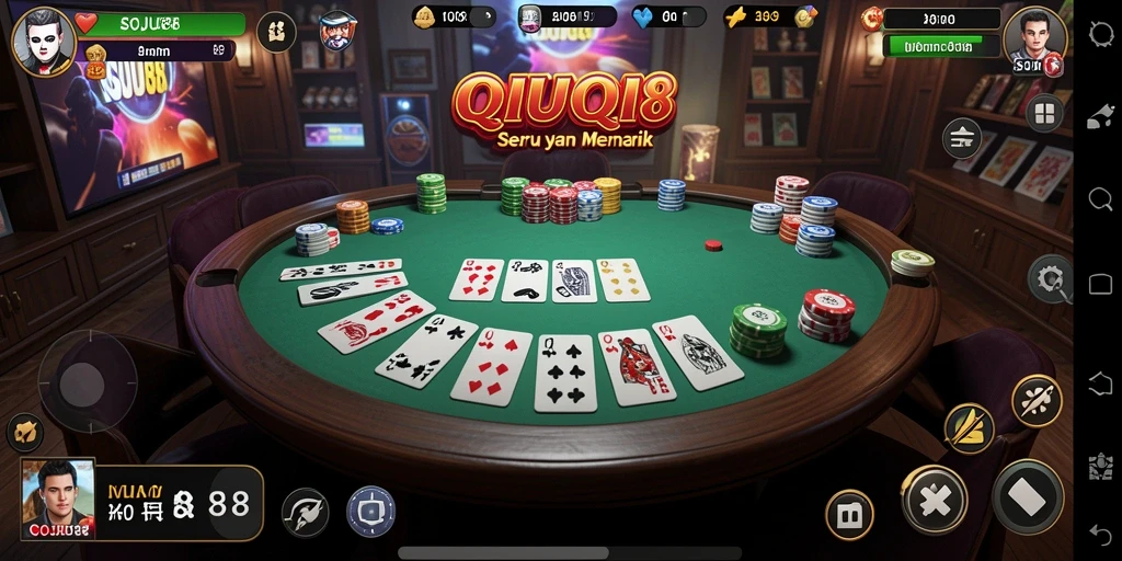 Gameplay seru dan kompetitif dalam SOJU88 QiuQiu.