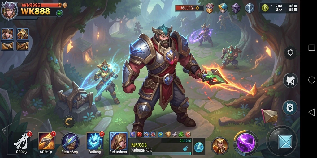 Screenshot gameplay menampilkan aksi seru dalam pertandingan ARPG